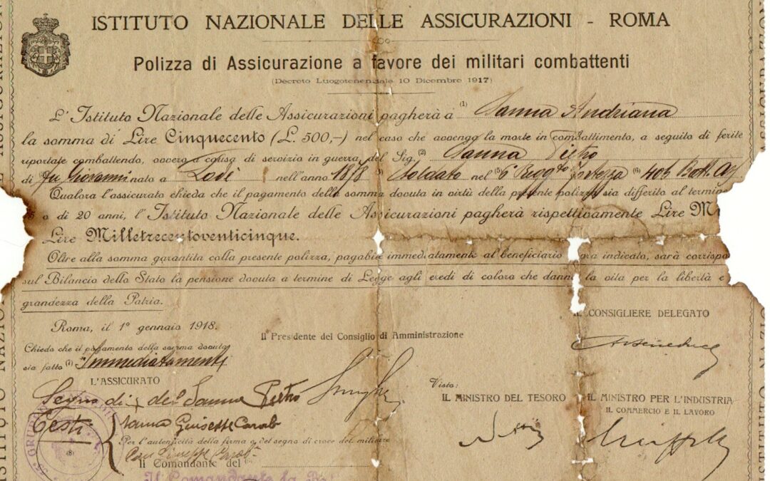 Fresche di … un secolo